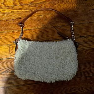 Shearling Purse